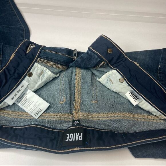 Paige Jeans Skyline Mid-Rise Distressed - Picture 6 of 6